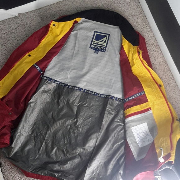 SPERRY Men's Vented Windbreaker Jacket XXL - Picture 3 of 7